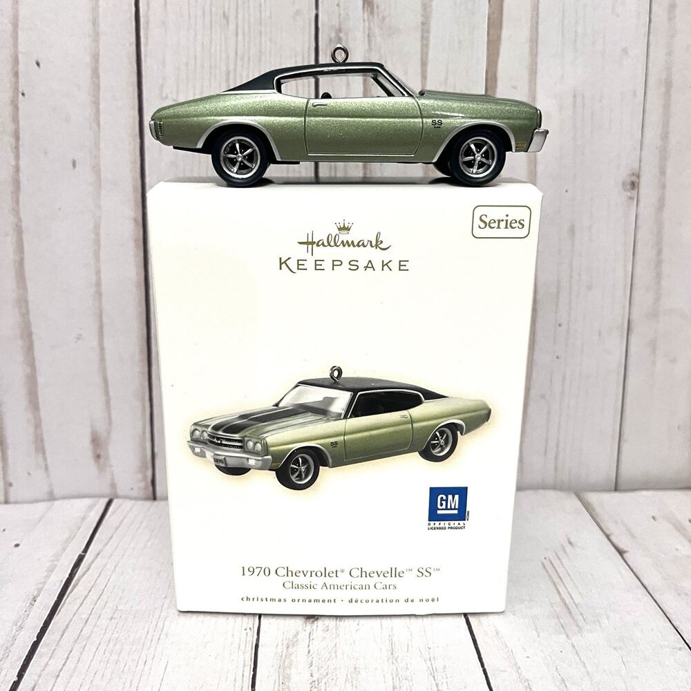 NIB 1970 Chevrolet Chevelle SS Classic American Cars Hallmark 2008 QX2881